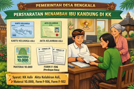 Persyaratan Menambah Ibu Kandung Pada Kartu Keluarga